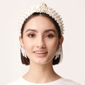 Lele Sadoughi, Ivory, Pearl Headband!
